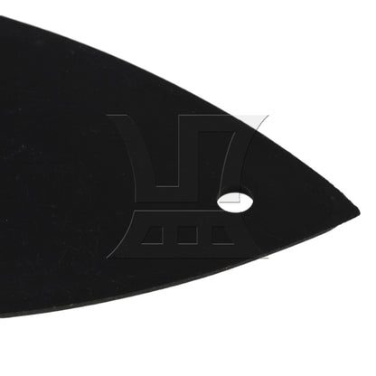 2Pieces BLACK 1 layer Triangle TRUSS ROD COVER FOR GUITAR