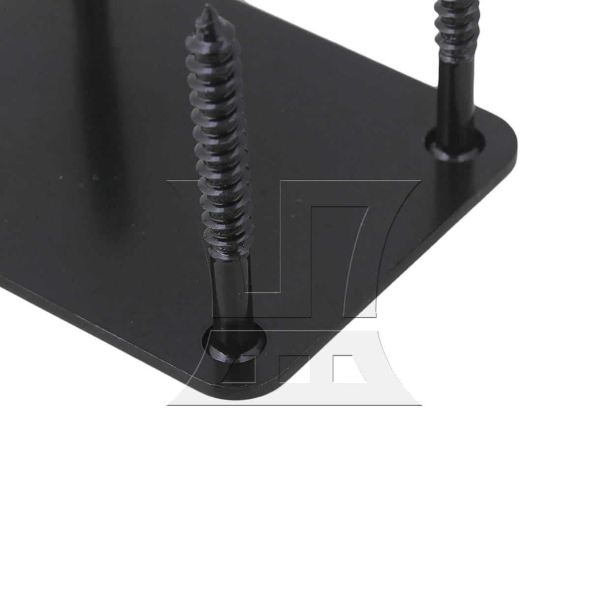BQLZR Black Neck Plate w/ Screw For Electric Guitar