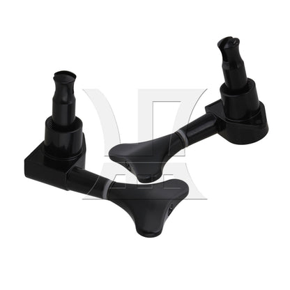 BQLZR Black 4 Right Hand Sealed BASS TUNERS Machine Heads Set