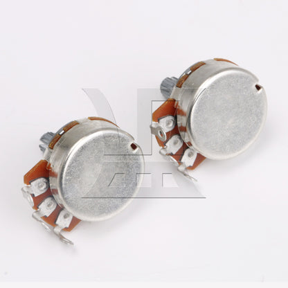 5x Guitar Potentiometer A500k 24mm Base Dia/18mm Shaft
