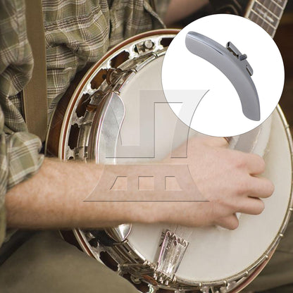 Banjo Part - Single Leg Banjo Armrest - Chrome Finish