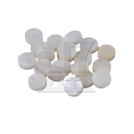6mm White Pearl Shell Dots For Guitar FINGERBOARD 20 pieces