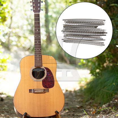 BQLZR Pack ACOUSTIC GUITAR FRET WIRE SET /20 PIECES Copper