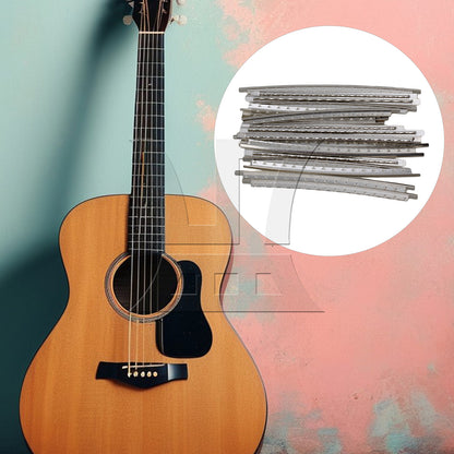 BQLZR Pack ACOUSTIC GUITAR FRET WIRE SET /20 PIECES Copper