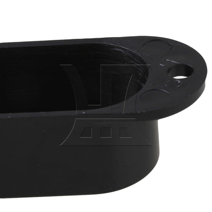 Black SET OF 3 PICKUP COVERS FOR Electric Guitar Pickup
