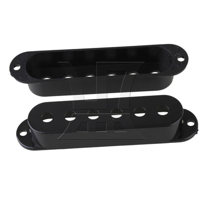 Black SET OF 3 PICKUP COVERS FOR Electric Guitar Pickup