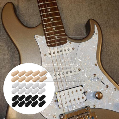 BQLZR 30 x Toggle Switch Caps for electric Guitar Cream/Black/White