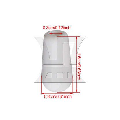 BQLZR 30 x Toggle Switch Caps for electric Guitar Cream/Black/White