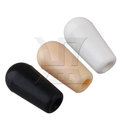 BQLZR 30 x Toggle Switch Caps for electric Guitar Cream/Black/White