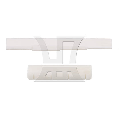 BQLZR Ukulele UK Neck Nut Slotted & Saddle Set