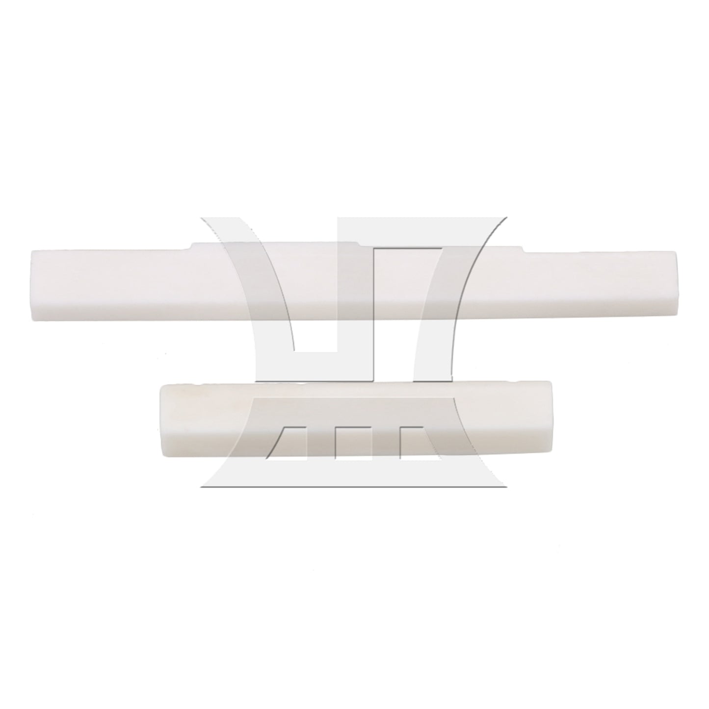 BQLZR Ukulele UK Neck Nut Slotted & Saddle Set