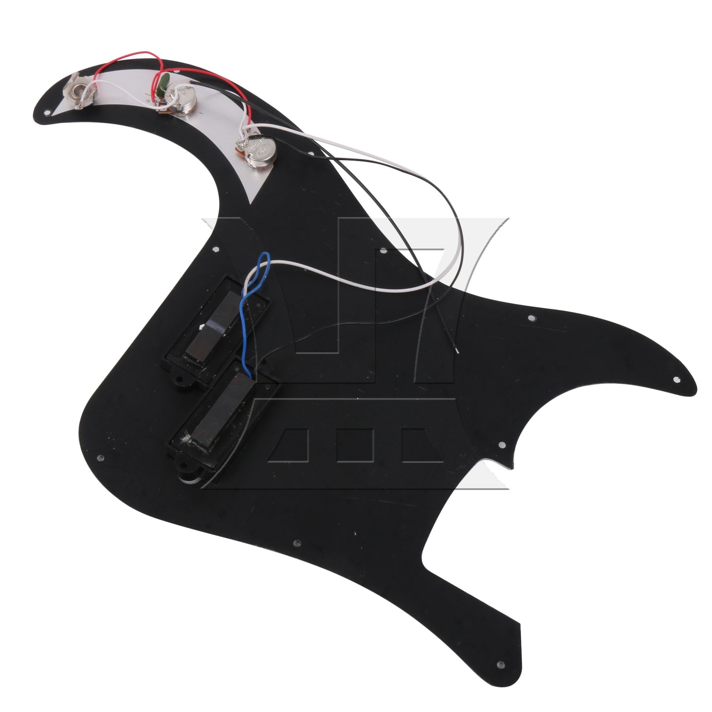 Prewired P-BASS PICKGUARD KIT For bass Guitar BLACK