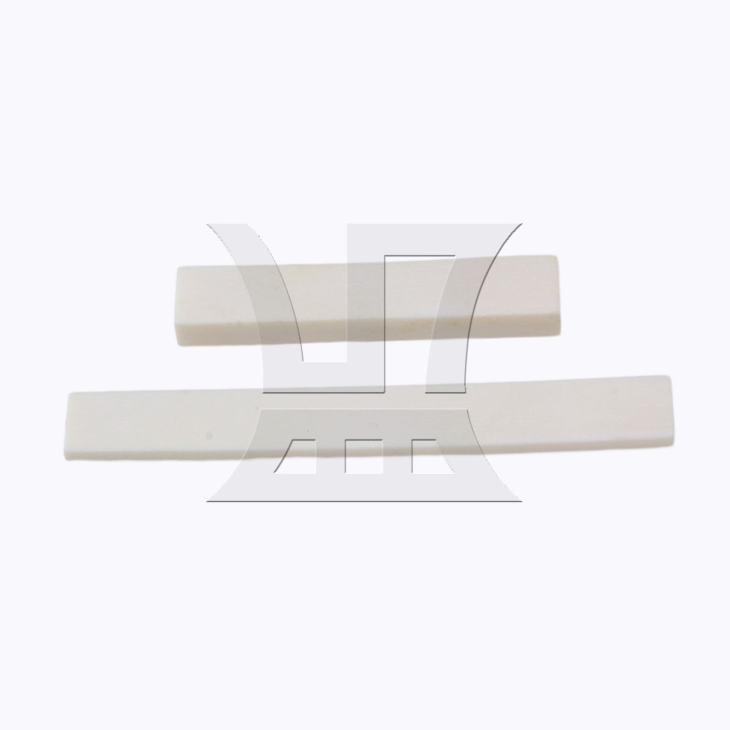 Acoustic Guitar Blank bone nut and saddle Set