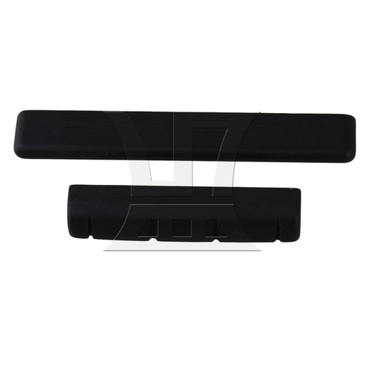4 string UK Guitar nut and saddle made of Ebony Set black