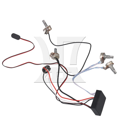 2 Band Preamp Circuit for Active Bass Pickup/ Amplifying circuit