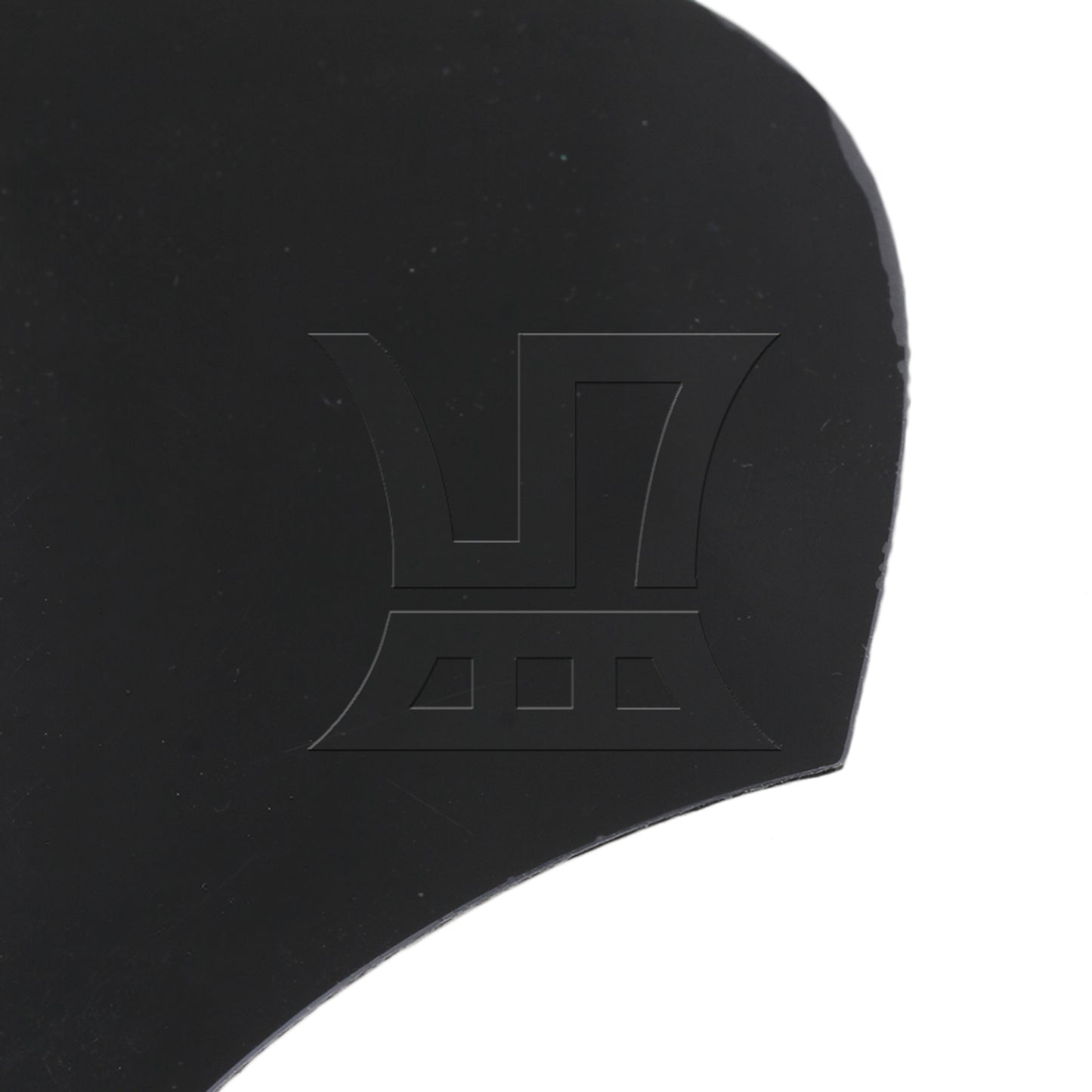 BQLZR Black Acoustic Guitar Pickguard Self-Adhesive PVC For Guitar