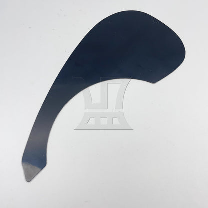 BQLZR Black Acoustic Guitar Pickguard Self-Adhesive PVC For Guitar