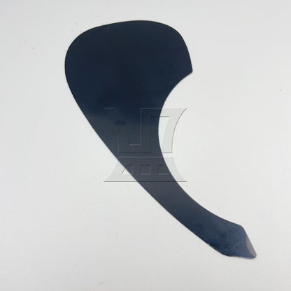 BQLZR Black Acoustic Guitar Pickguard Self-Adhesive PVC For Guitar
