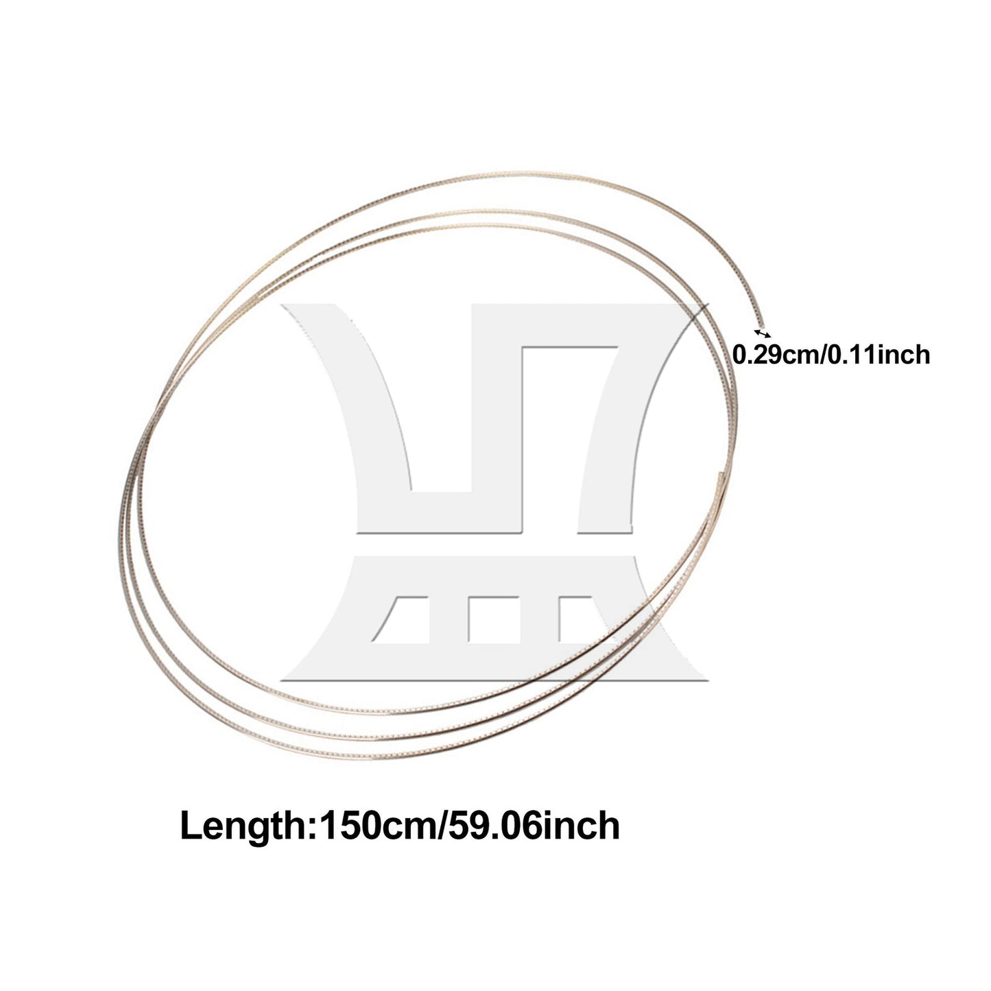 BQLZR 8FEET BASS FRETWIRE HARD FOR BASS GUITAR CUPRONICKEL 2.9MM