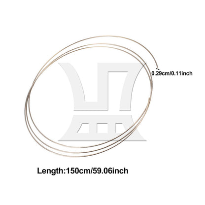BQLZR 8FEET BASS FRETWIRE HARD FOR BASS GUITAR CUPRONICKEL 2.9MM