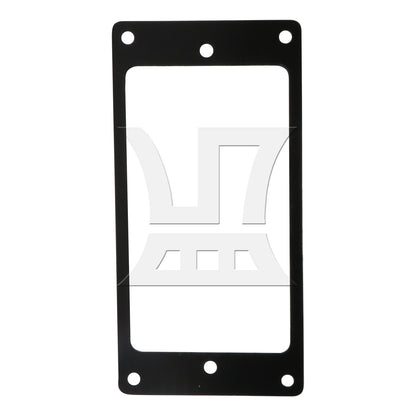 BQLZR Metal FLAT Humbucker Pickup Mounting Ring Black