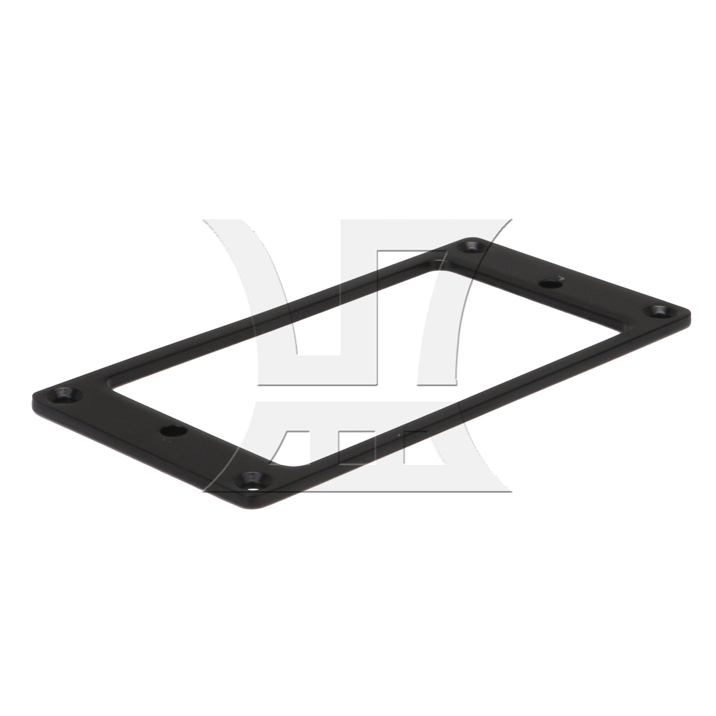 BQLZR Metal FLAT Humbucker Pickup Mounting Ring Black