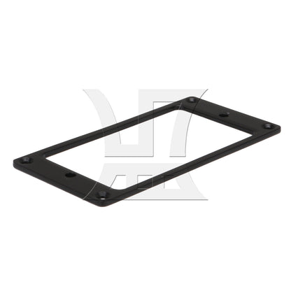 BQLZR Metal FLAT Humbucker Pickup Mounting Ring Black