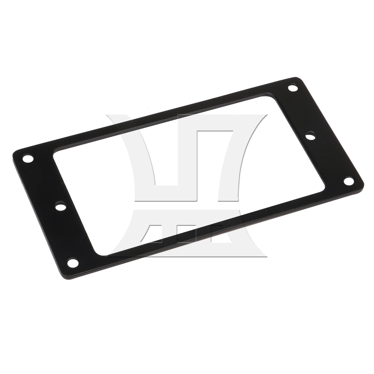 BQLZR Metal FLAT Humbucker Pickup Mounting Ring Black