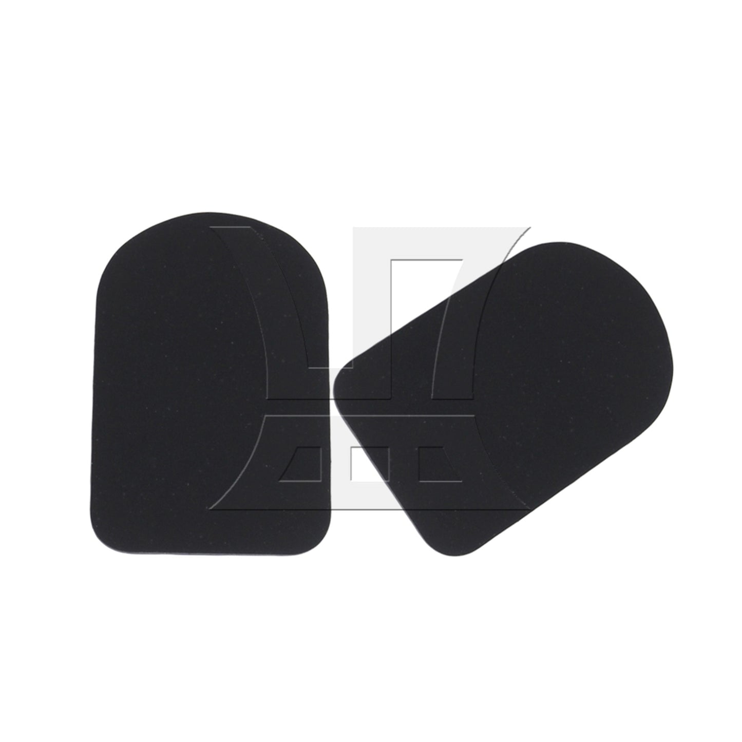 8 Alto/Tenor Saxophone Mouthpiece patches pads black