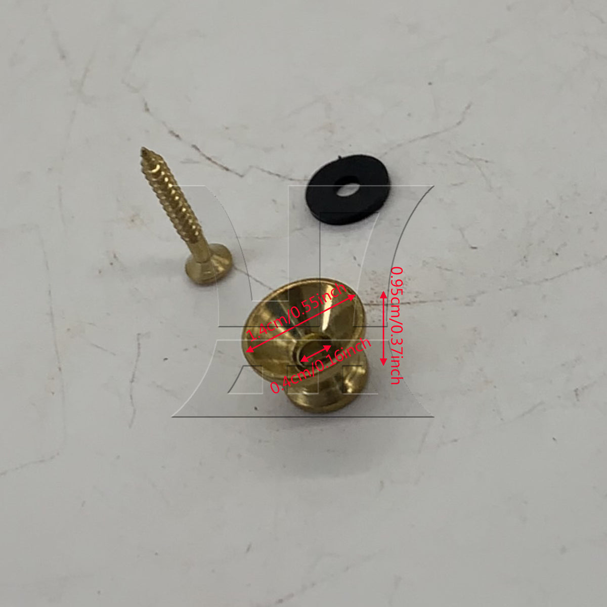 BQLZR Gold Strap Lock For Electric Acoustic Guitar Bass