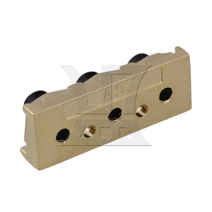 Gold Guitar Lock nut 43mm For Double Lock System Bridge