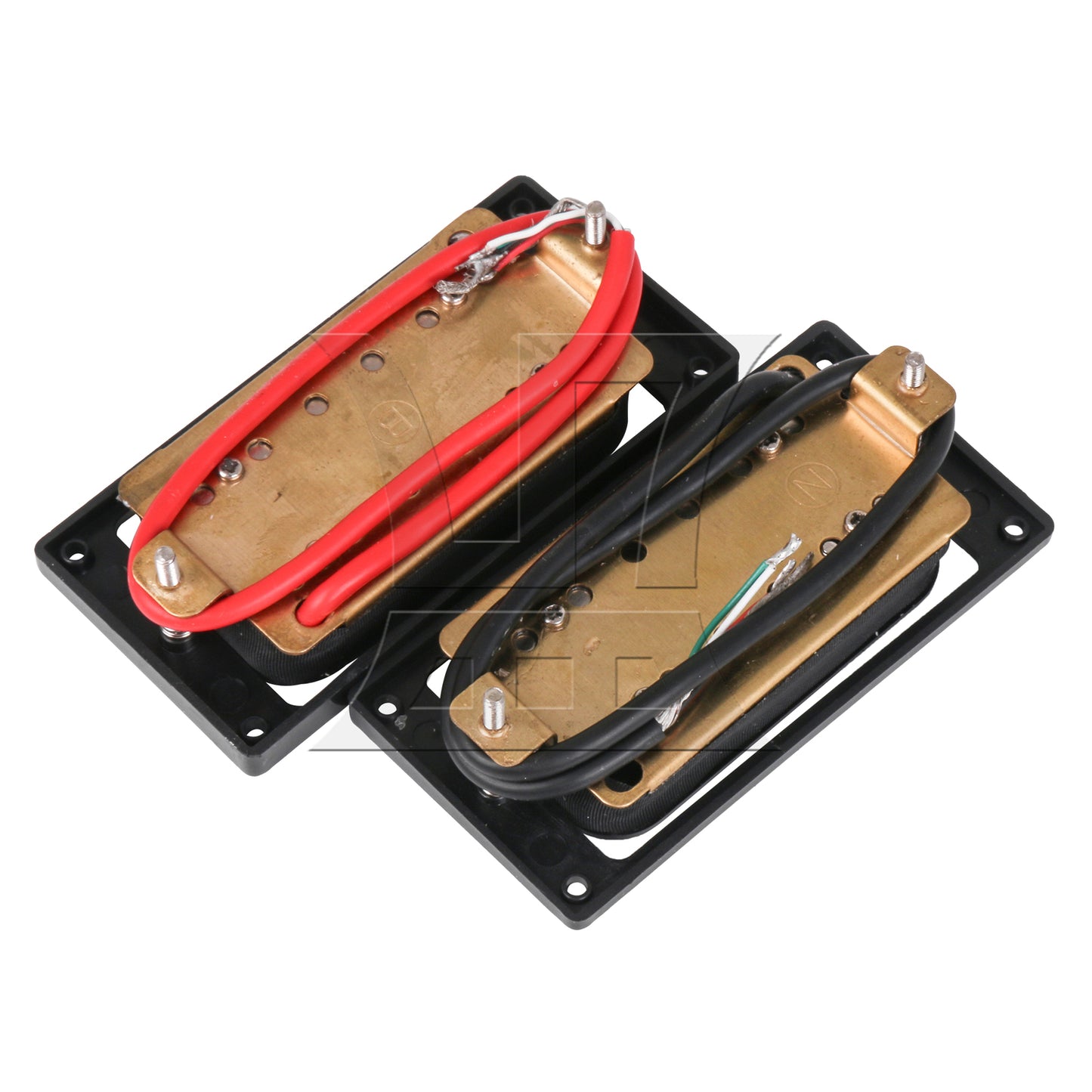 BQLZR Humbucker Double Coil Electric Guitar Pickups black and cream