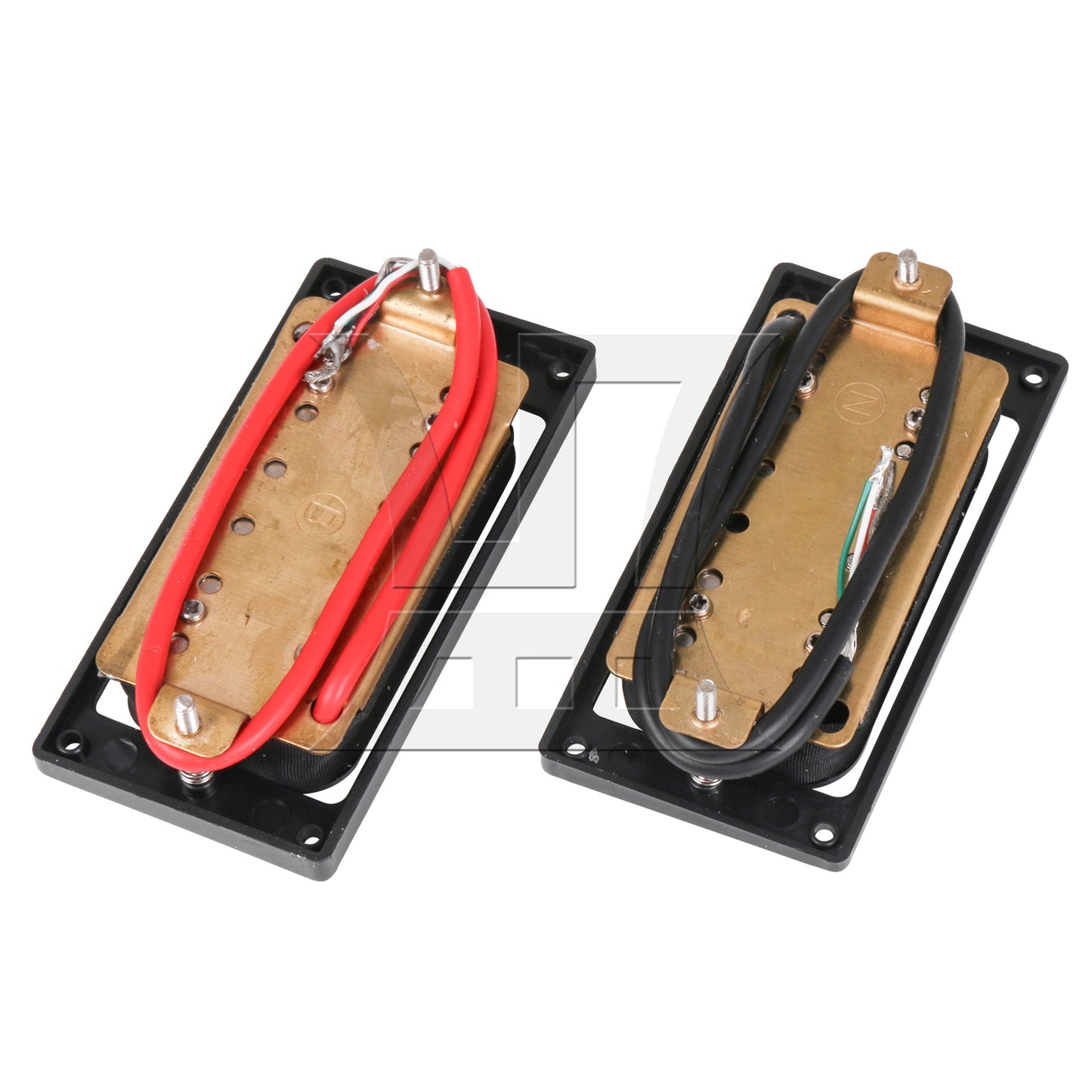 BQLZR Humbucker Double Coil Electric Guitar Pickups black and cream