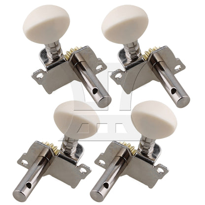 2R2L Tuning Peg Machine Head TUNERS for UKULELE 4 String Guitar Creamy-white