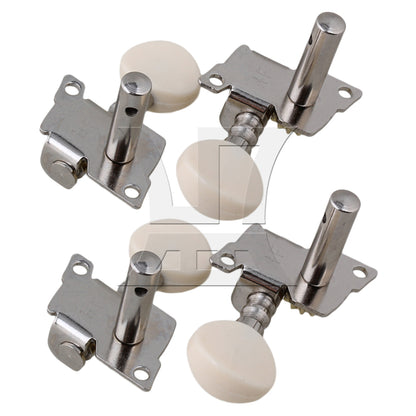 2R2L Tuning Peg Machine Head TUNERS for UKULELE 4 String Guitar Creamy-white