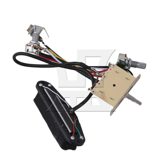 New Electric Guitar Circuit Wiring Harness Twin-coil Pickup & 3-way switch Set