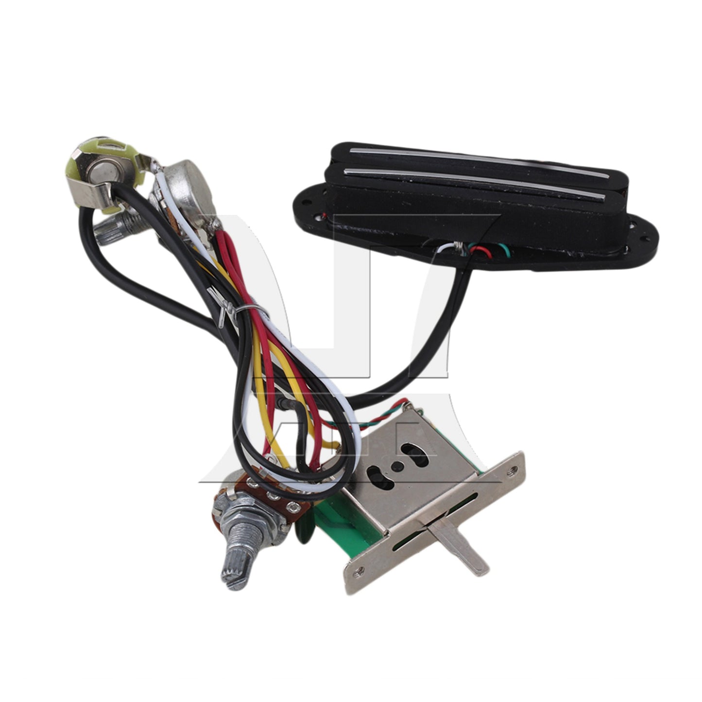 New Electric Guitar Circuit Wiring Harness Twin-coil Pickup & 3-way switch Set