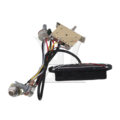 New Electric Guitar Circuit Wiring Harness Twin-coil Pickup & 3-way switch Set