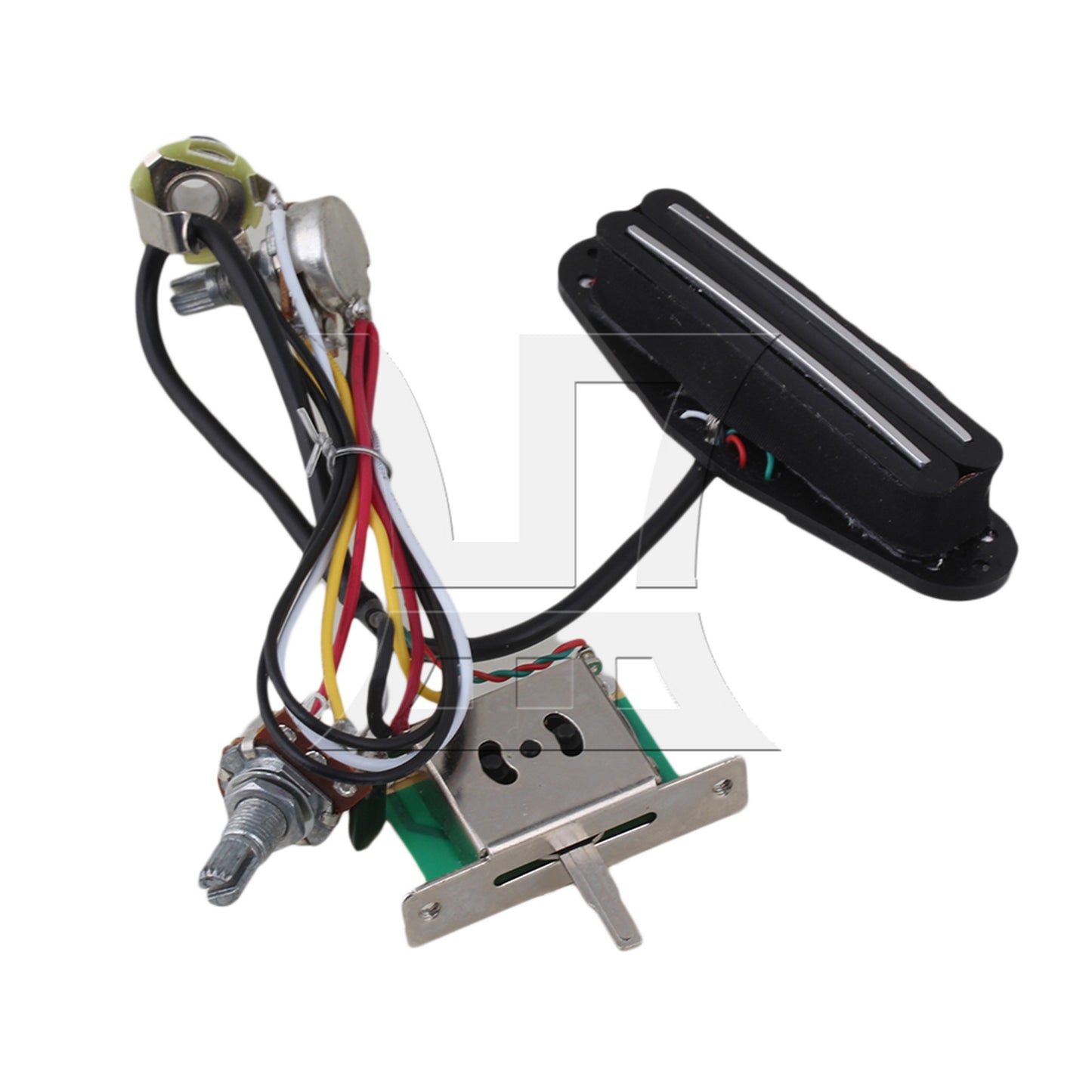 New Electric Guitar Circuit Wiring Harness Twin-coil Pickup & 3-way switch Set