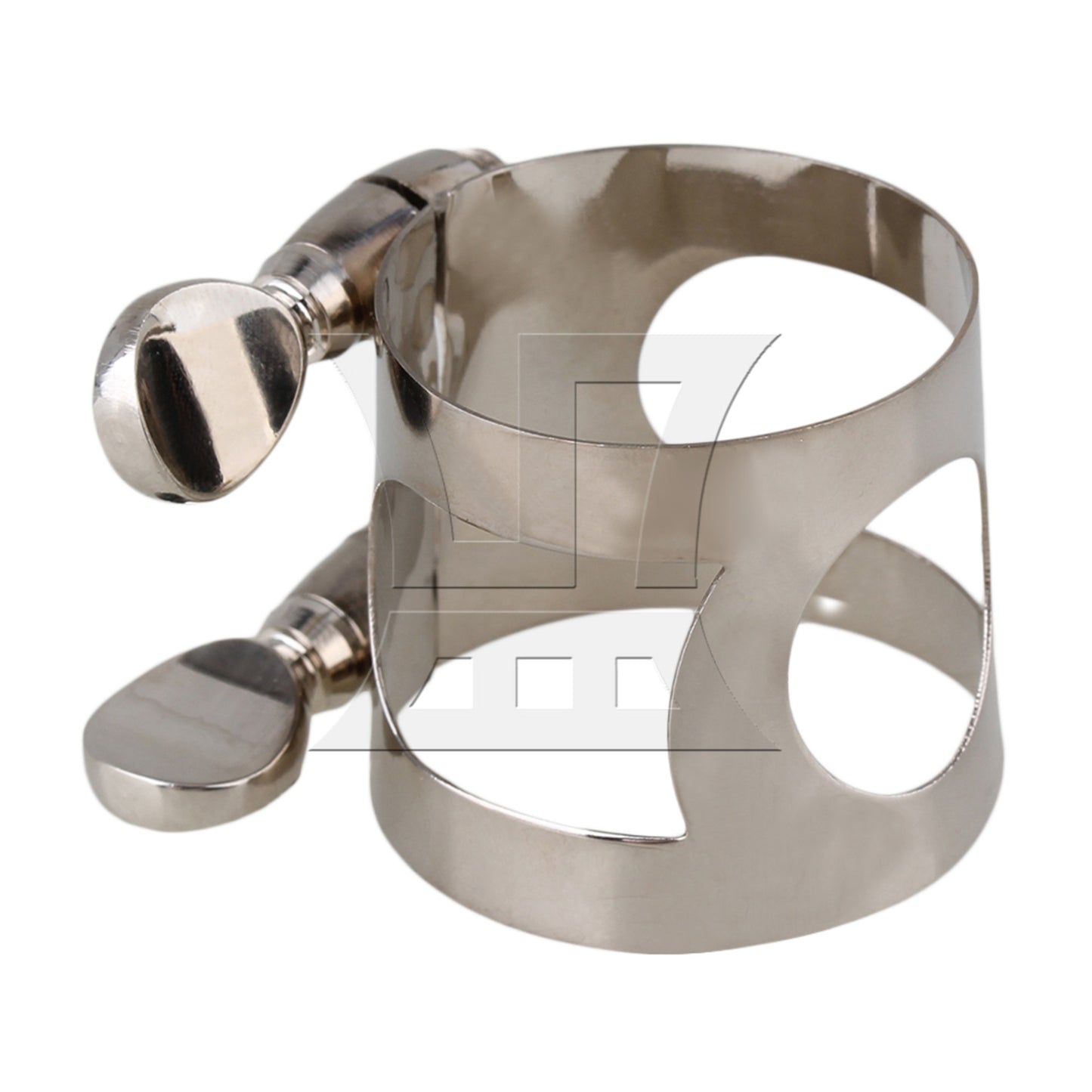 Nickel Plated Clarinet Double Screws Adjust Mouthpiece Ligature