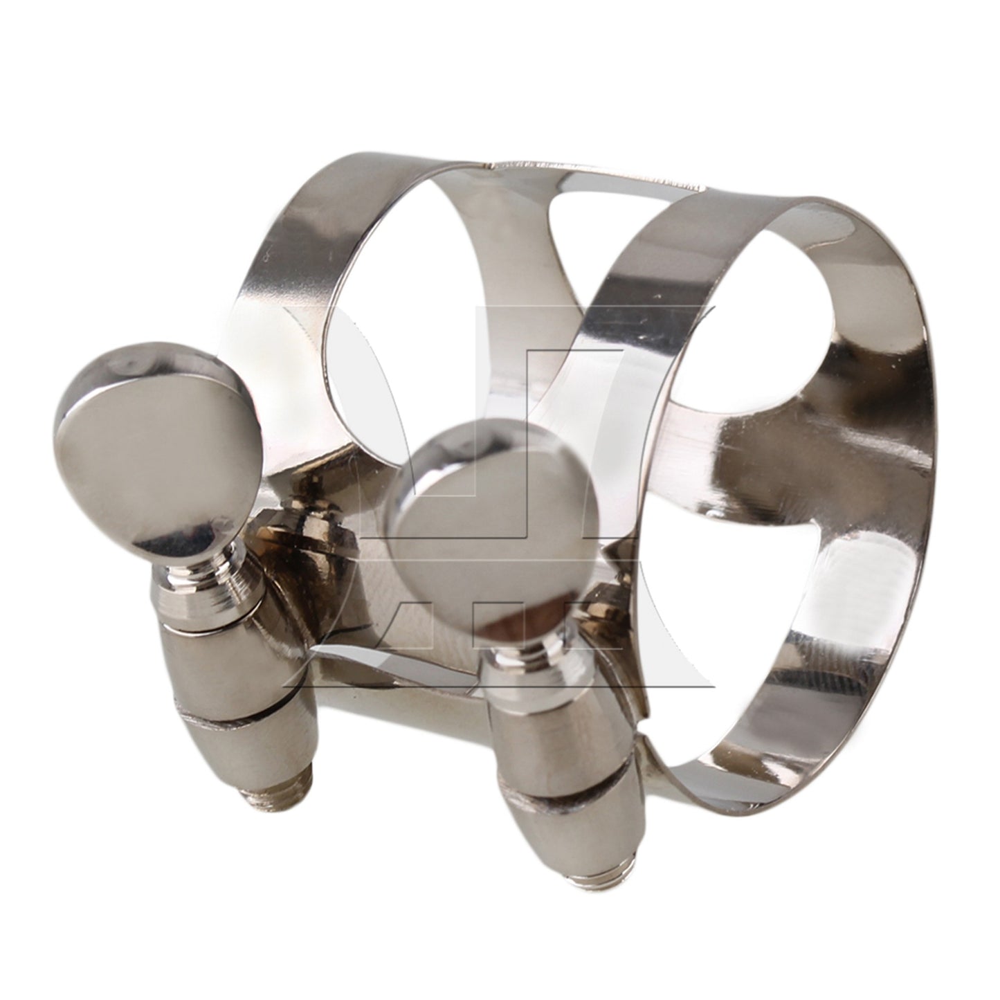 Nickel Plated Clarinet Double Screws Adjust Mouthpiece Ligature