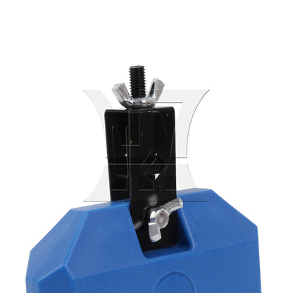 BQLZR Blue Ecofriendly Plastic Percussion Instruments Block Latin Drum Kit