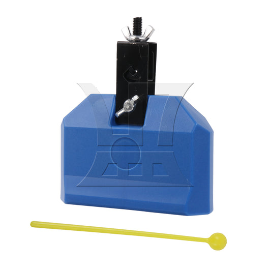 BQLZR Blue Ecofriendly Plastic Percussion Instruments Block Latin Drum Kit