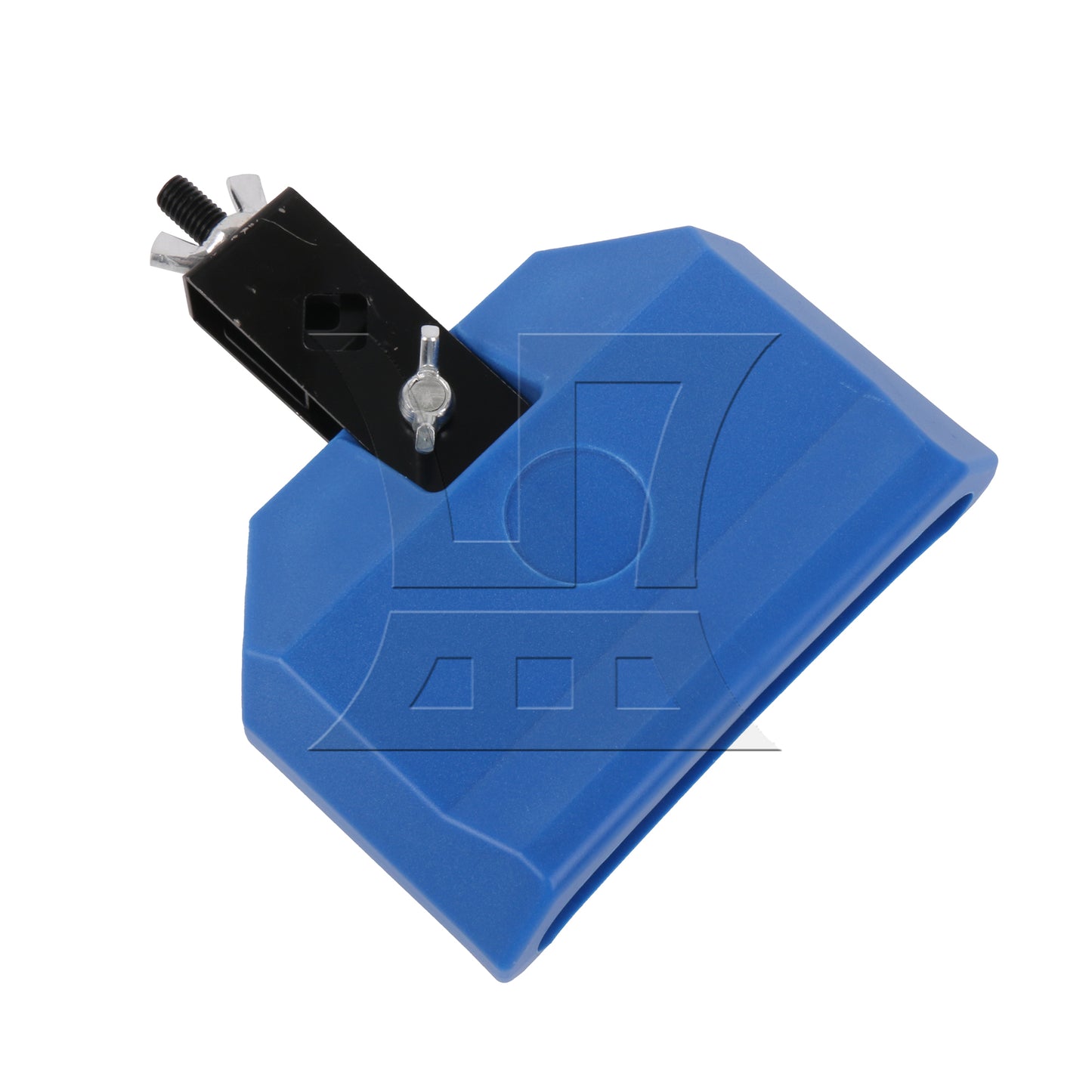 BQLZR Blue Ecofriendly Plastic Percussion Instruments Block Latin Drum Kit