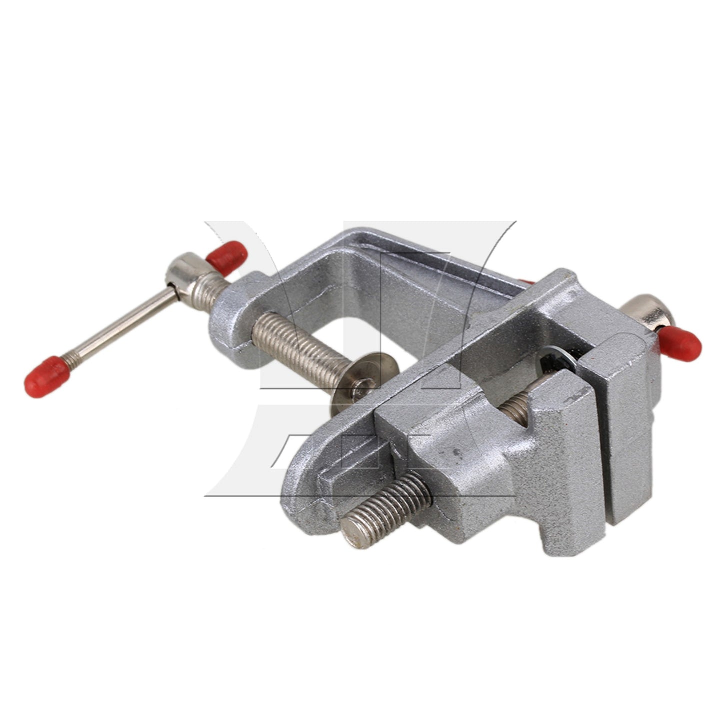 Mini Cast Bench Table Swivel Lock Clamp Vice Craft Hobby Vise Silver