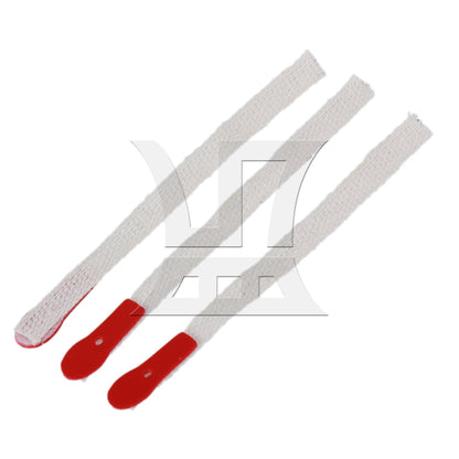 90pcs Bridle Straps for Piano Action Repair Tools 2.76x0.28" Beige and Red