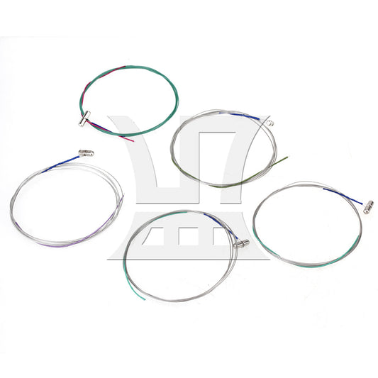 Professional Chinese Guzheng Strings Type Steel Wire(#1-#5) 5pcs