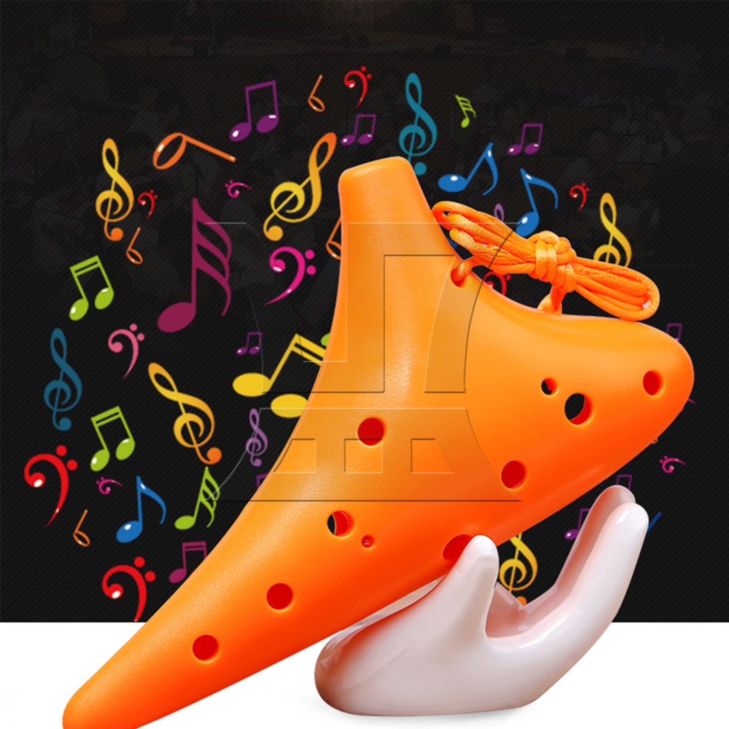Ocarina Ceramic Hand Stand Perfect Display Accessory For The Ocarina Collector