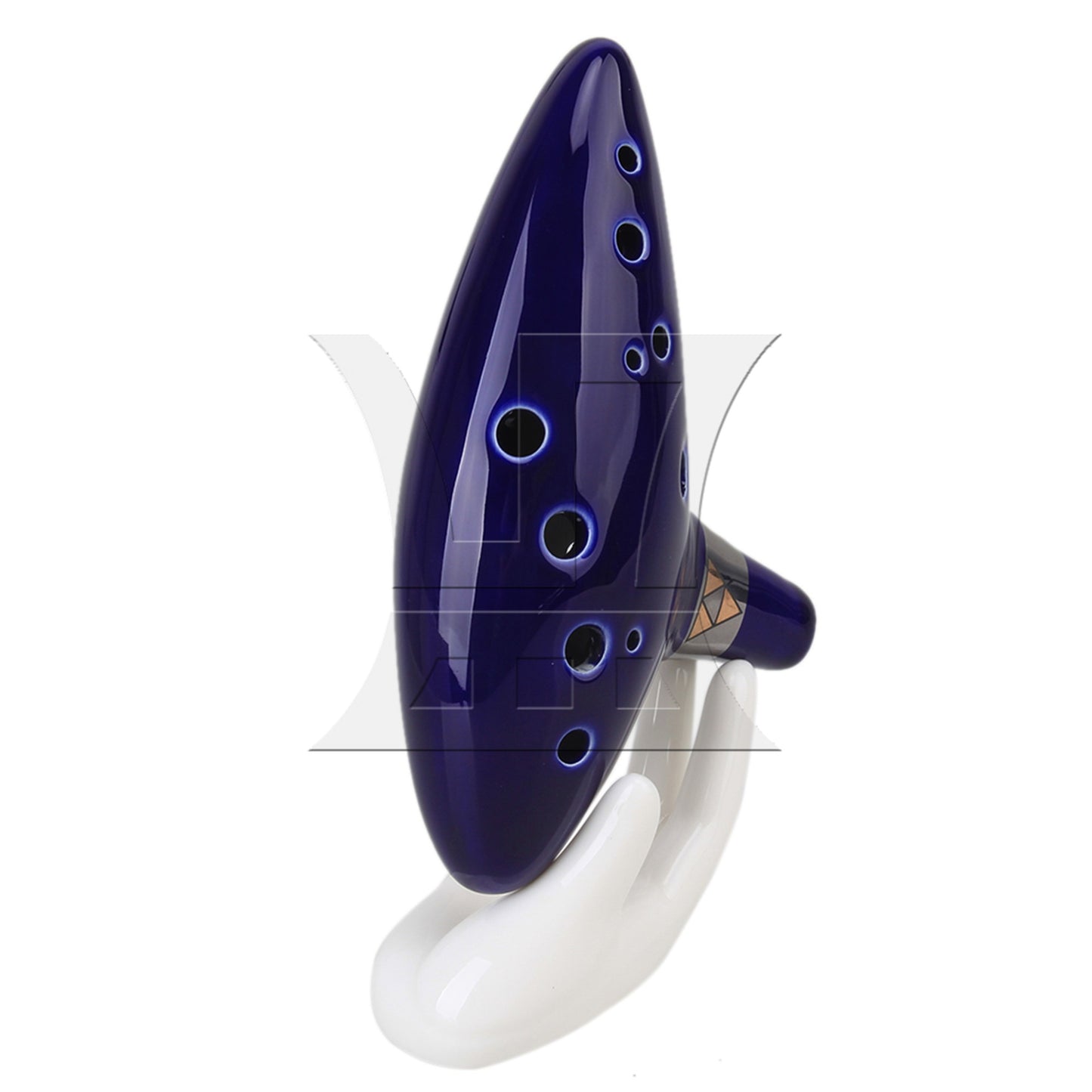 Ocarina Ceramic Hand Stand Perfect Display Accessory For The Ocarina Collector