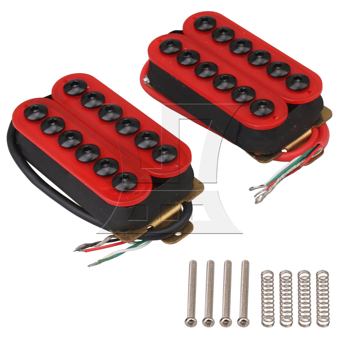 BQLZR  Red Guitar Replacement Humbucker Electric Guitar Double Coil Pickups